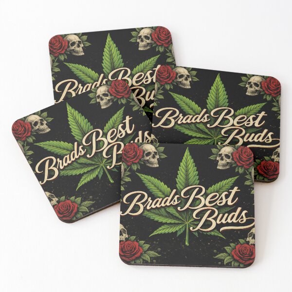 Item preview, Roses & Bones: Brad’s Best Buds Emblem designed and sold by BradsBestBuds.