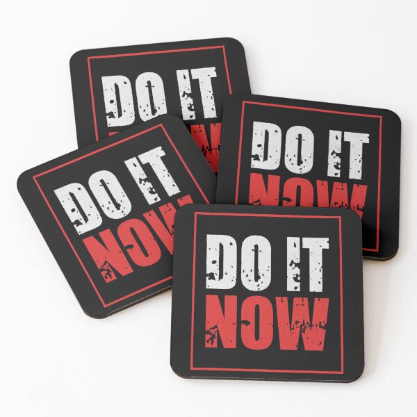 Item preview, Do It Now Motivational Quote | Bold Gym Workout & Hustle designed and sold by Cree8if.
