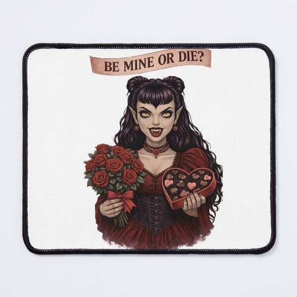 Item preview, Horror Valentines Goth Girl – Dark Cute Valentine designed and sold by PRfoxy.