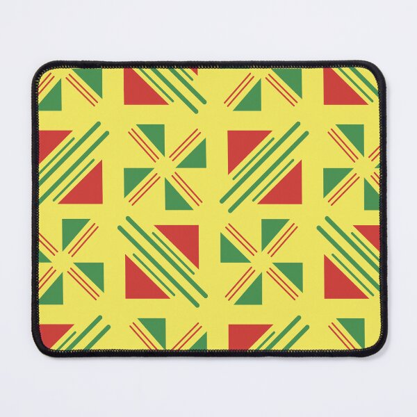 Item preview, Traditional Bogolan Pattern from Mali - Chic Ethnic Art designed and sold by Wolagno.
