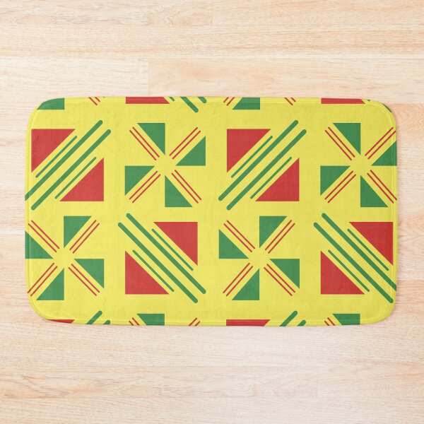 Item preview, Traditional Bogolan Pattern from Mali - Chic Ethnic Art designed and sold by Wolagno.