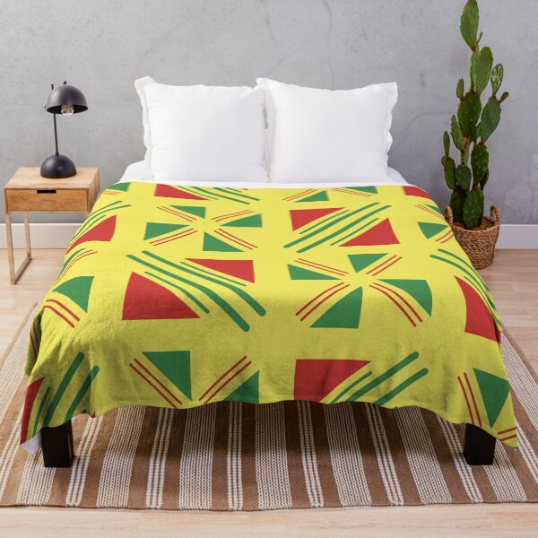 Item preview, Traditional Bogolan Pattern from Mali - Chic Ethnic Art designed and sold by Wolagno.