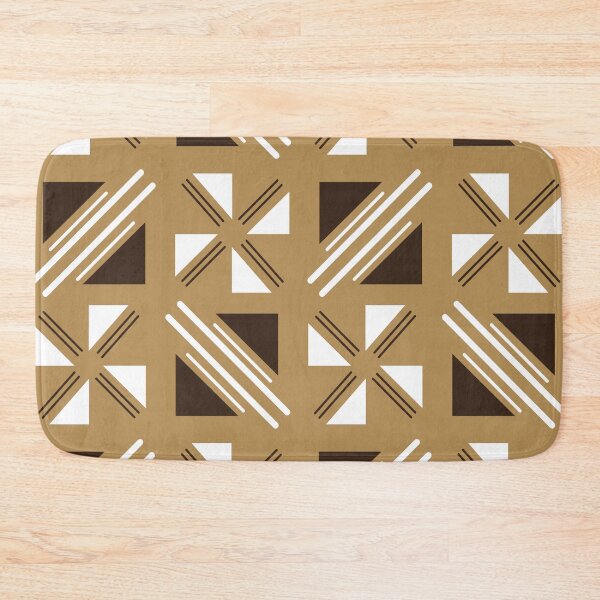 Item preview, Traditional Bogolan Pattern from Mali - Chic Ethnic Art designed and sold by Wolagno.