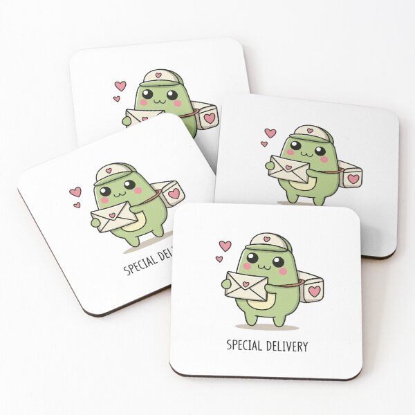 Item preview, Special Delivery Frog Love Mail designed and sold by CritterSquad.