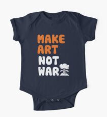 Make Art Not War One Piece - Short Sleeve