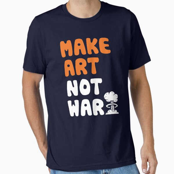Item preview, Make Art Not War designed and sold by BootsBoots.