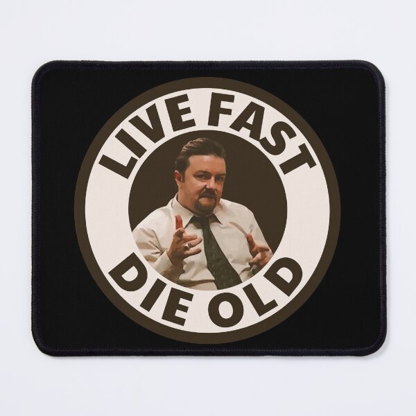 Item preview, Live fast die old Brent Quote designed and sold by UNK-Fatigues.