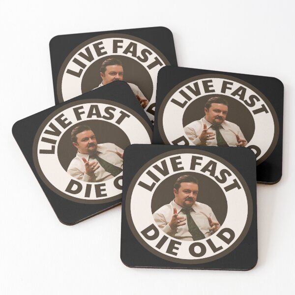 Item preview, Live fast die old Brent Quote designed and sold by UNK-Fatigues.