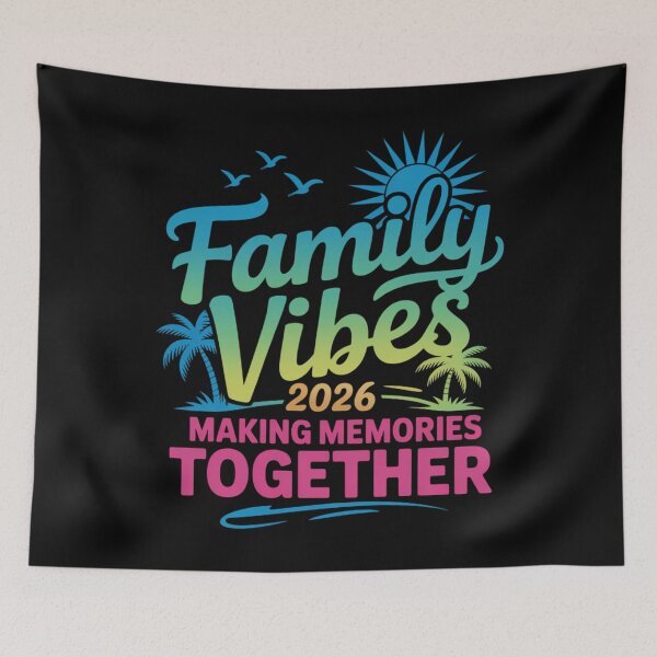 Item preview, Family 2026 Vibes Family Reunion Vacation Making Memories designed and sold by lilensgavadur.