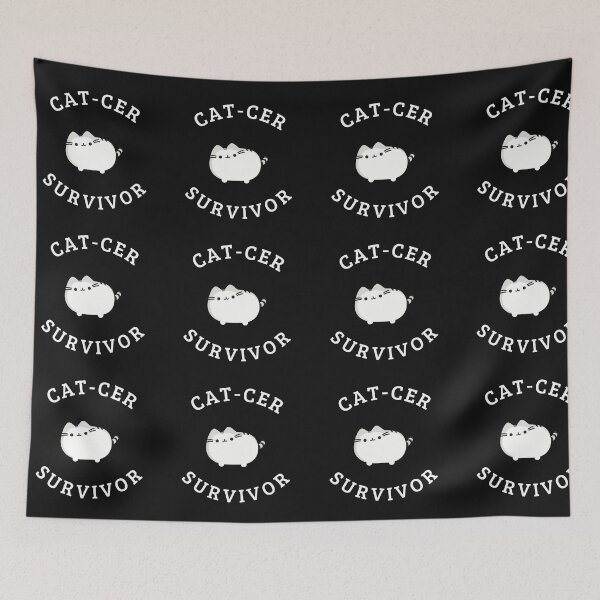 Item preview, cat-cer survivor-cat cer -cancer survivor-animal memes designed and sold by medoutfits.