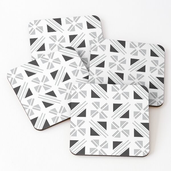 Item preview, Traditional Bogolan Pattern from Mali - Chic Ethnic Art designed and sold by Wolagno.