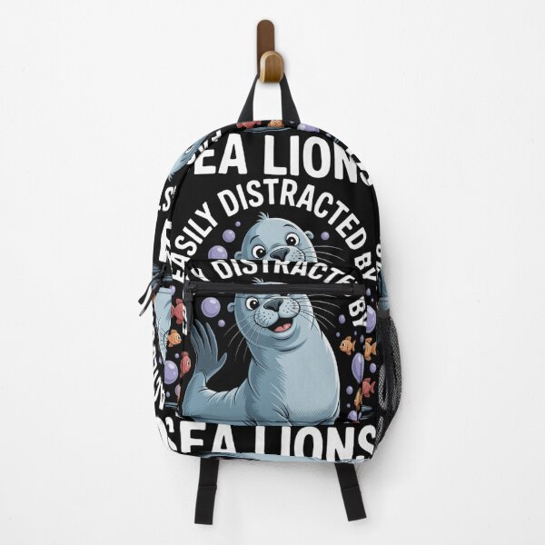 Item preview, Easily Distracted By Sea Lion Seal Animal Sea Lion Lover designed and sold by lilensgavadur.