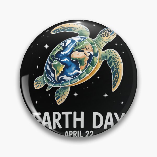 Item preview, Earth Day Sea Turtle Globe April 22 Eco Awareness designed and sold by lilensgavadur.