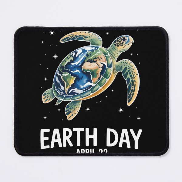 Item preview, Earth Day Sea Turtle Globe April 22 Eco Awareness designed and sold by lilensgavadur.