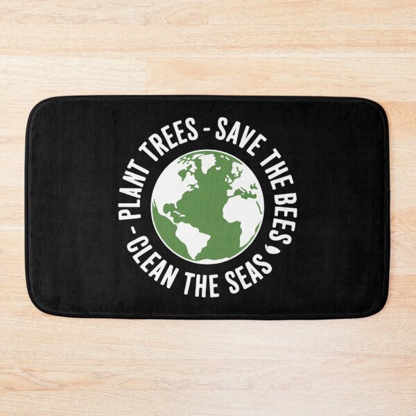 Item preview, Earth Day Save Bees Plant Trees Clean Seas Environmentalist designed and sold by lilensgavadur.