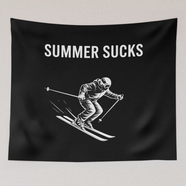 Item preview, Downhill Ski - Summer Sucks designed and sold by lilensgavadur.