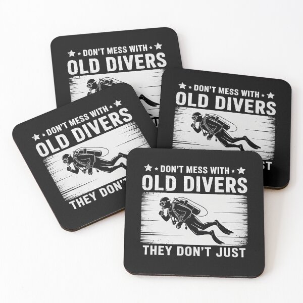 Item preview, Don_t Mess With Crazy Diver Scuba Diving Navy Deep Sea designed and sold by lilensgavadur.