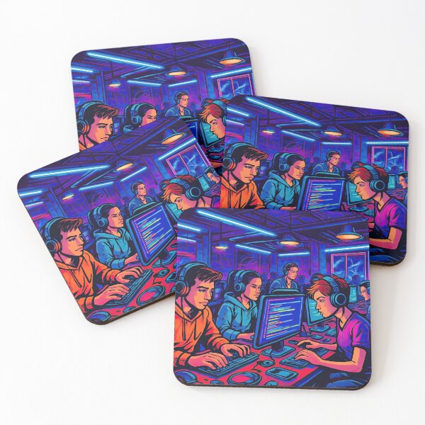 Item preview, Cybercafe | Comics stylCartoone -  designed and sold by ComicsFactory.