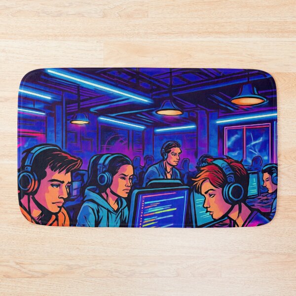 Item preview, Cybercafe | Comics stylCartoone -  designed and sold by ComicsFactory.