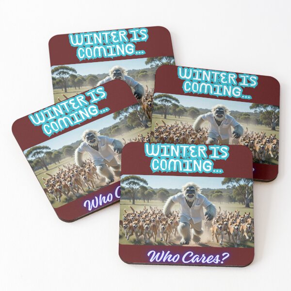 Item preview, Winter Is Coming… Who Cares? – Aussie Summer Yeti Chill T-Shirt designed and sold by ArthurShu.