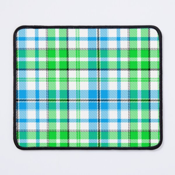 Item preview, Blue and Green Tartan Plaid On White Background designed and sold by PatternTitan.