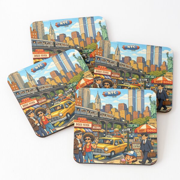 Item preview, New York Lifestyle – Harlem, Broadway, Manhattan & Neon City Vibes designed and sold by Arte Cartoon From TagTeam Group.