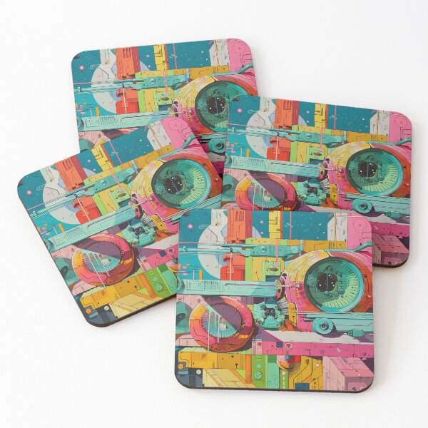 Item preview, Colourful Future 4 designed and sold by The Imaginary Artist .