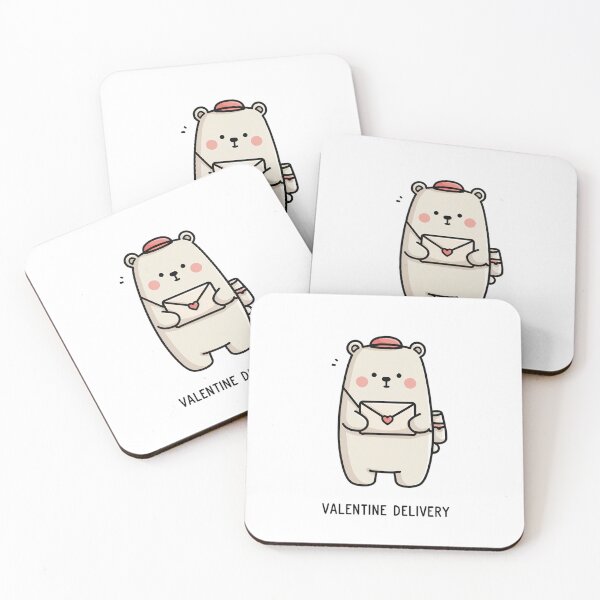Item preview, Valentine Delivery Bear Love Mail designed and sold by CritterSquad.