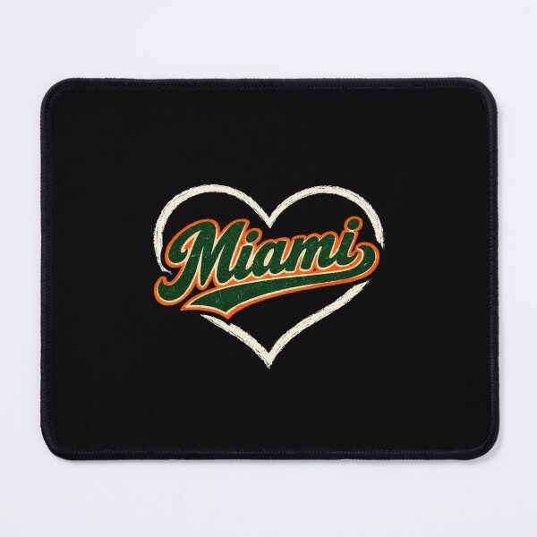 Item preview, Miami Heart College Sports Fan designed and sold by SofenArt.