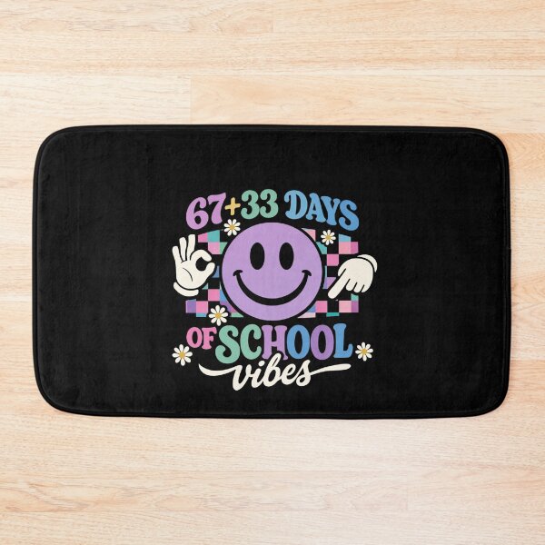Item preview, 67 + 33 Days Of School Vibes Teacher Humor designed and sold by SofenArt.