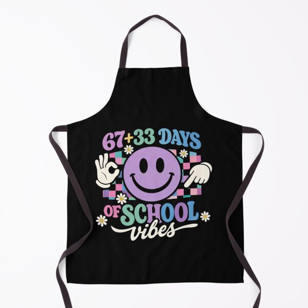 Item preview, 67 + 33 Days Of School Vibes Teacher Humor designed and sold by SofenArt.