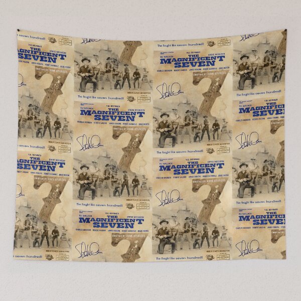 Item preview, The Magnificent Gang (Signed Poster) designed and sold by PrivateVices.