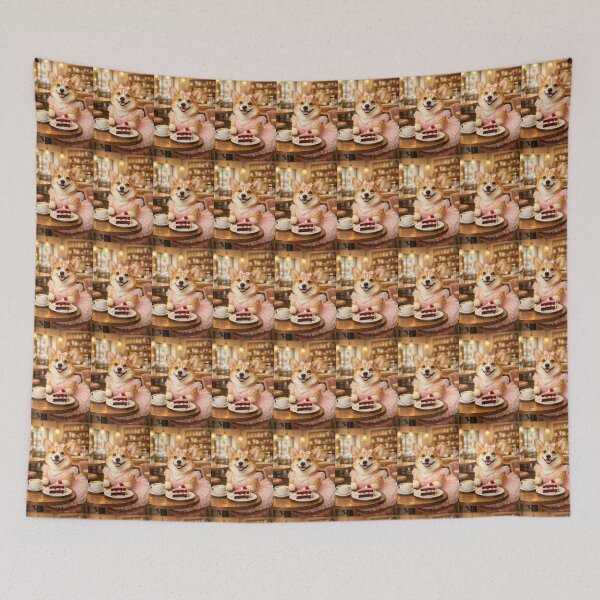 Item preview, CorgiCaffe designed and sold by StudioLineByAnn.