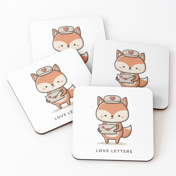 Item preview, Love Letters Fox Mail Carrier designed and sold by CritterSquad.