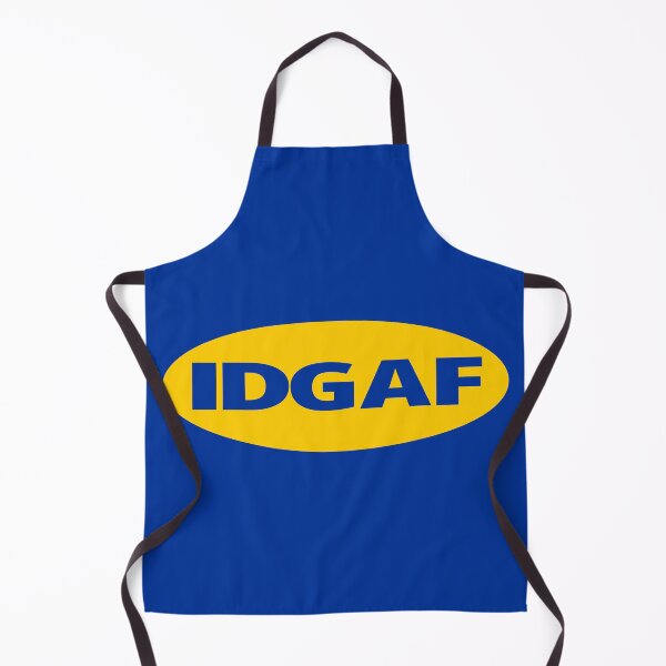 Item preview, IDGAF Logo – IKEA Style Parody Design designed and sold by VoglR.