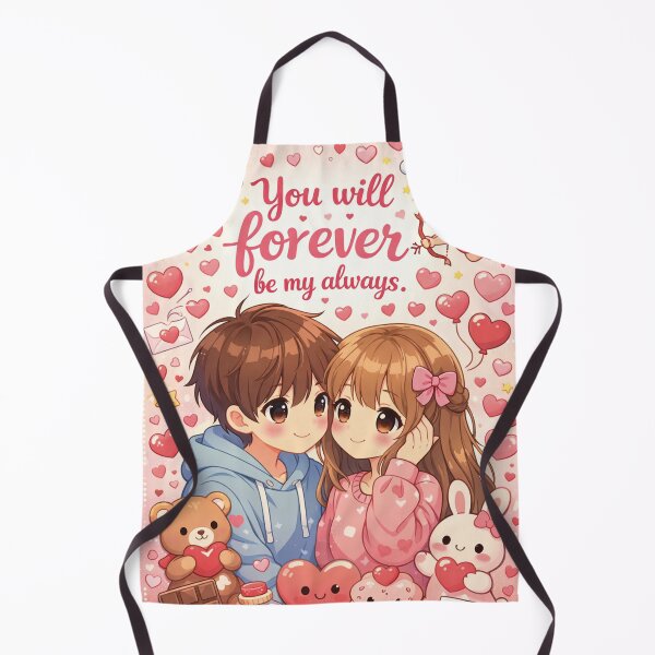 Item preview, You will forever be my always – Kawaii love designed and sold by Mauswohn.