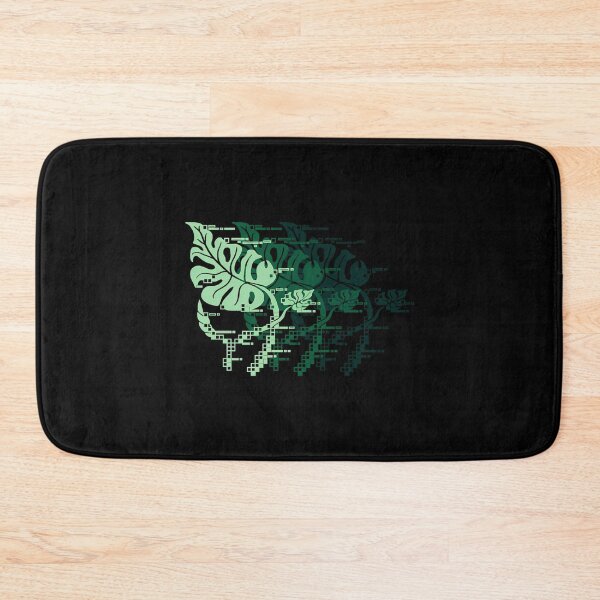 Item preview, Monstera Pixelation Trio designed and sold by uyvcgmiqdyu38.