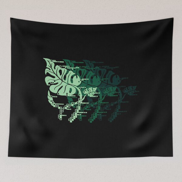 Item preview, Monstera Pixelation Trio designed and sold by uyvcgmiqdyu38.