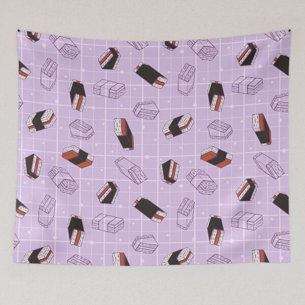 Item preview, Spam Musubi (Purple) designed and sold by FrancineMaile.