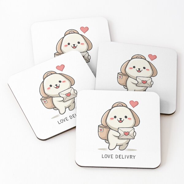 Item preview, Love Delivery Puppy Mail Carrier designed and sold by CritterSquad.