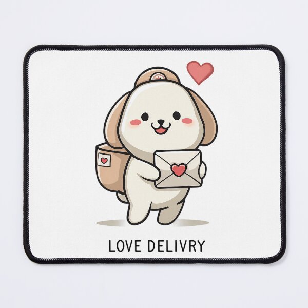 Item preview, Love Delivery Puppy Mail Carrier designed and sold by CritterSquad.