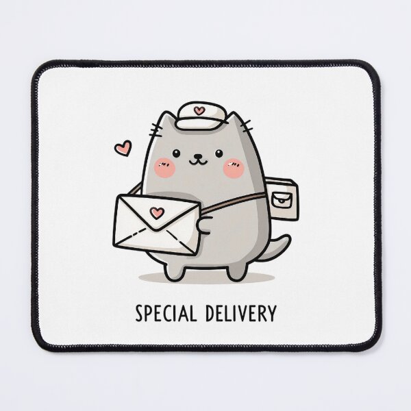 Item preview, Special Delivery Cat Love Mail designed and sold by CritterSquad.