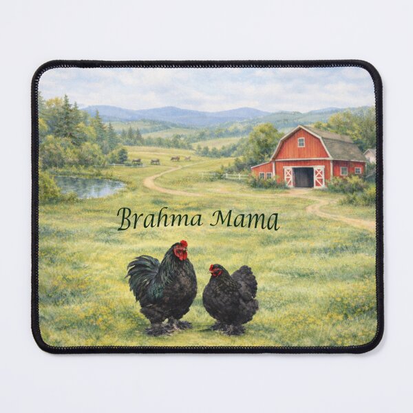 Item preview, Black Brahma Mama designed and sold by Whistling Pine Designs.