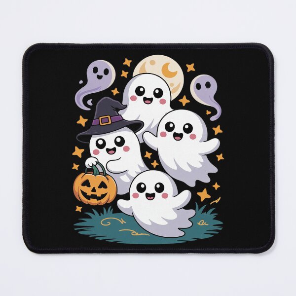Item preview, Black Cats in Ghost Costume - Cute Women and Men Halloween T designed and sold by joyouartArt.