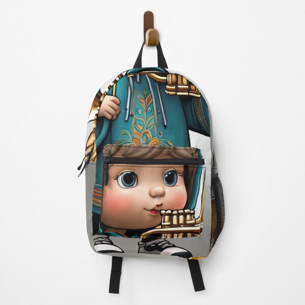 Item preview, Angel with wings wearing a hoodie Playing a Trombone designed and sold by Colin Bentham.