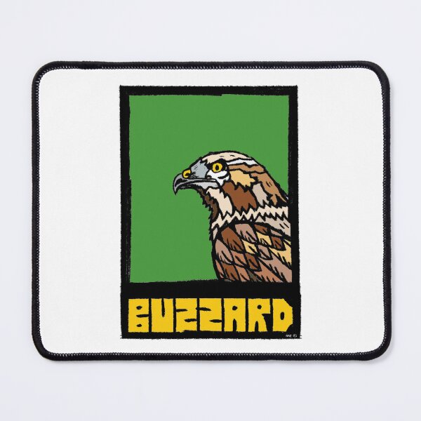 Item preview, Buzzard – British Wildlife Bird Art | Contemporary Pop Art by GW-ART designed and sold by GWARTGB.