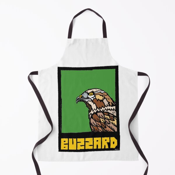 Item preview, Buzzard – British Wildlife Bird Art | Contemporary Pop Art by GW-ART designed and sold by GWARTGB.