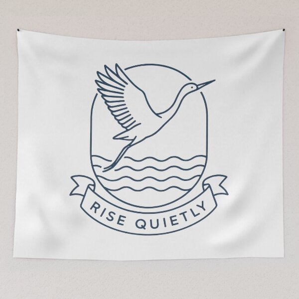 Item preview, Quiet Flight Over Calm Waters designed and sold by EdvvinStudios.