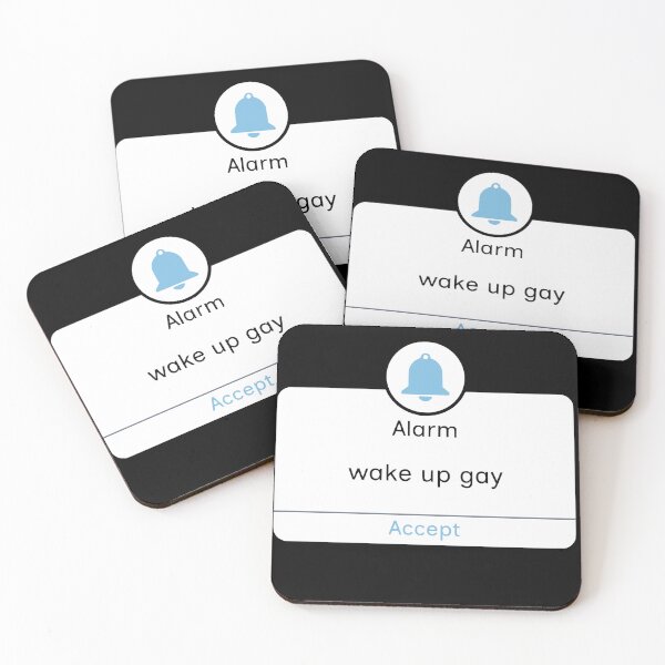 Item preview, Funny Smartphone Reminder Alarm You are Gay designed and sold by TackyTime.