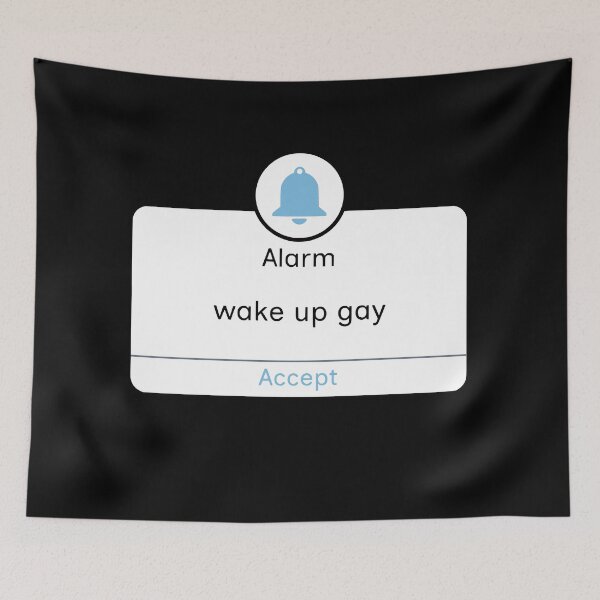 Item preview, Funny Smartphone Reminder Alarm You are Gay designed and sold by TackyTime.